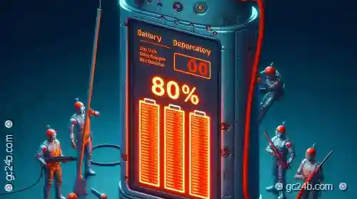 No warnings at 80% battery degradation: Why?